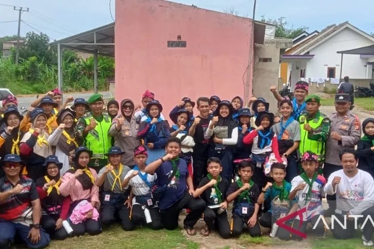 Kontingen Palang Merah Indonesia (PMI) Jawa Barat siap menampilkan berbagai kearifan lokal kebudayaan Sunda pada acara Jumbara tingkat nasional ke IX di Lampung Selatan. (ANTARA/HO-Humas PMI Jabar)