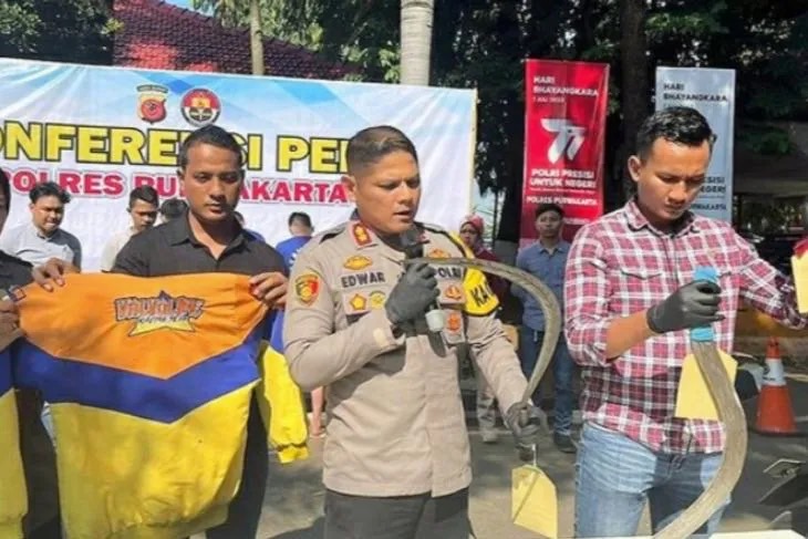 6 Anggota Geng Motor di Purwakarta Ditangkap karena Aniaya Anak di Bawah Umur