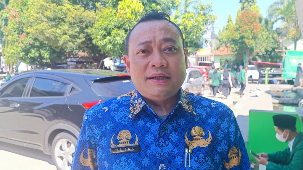 Kepala Dinas DPMD Kabupaten Cirebon, Nanan Abdul Manan. Medcom.id/ Ahmad Rofahan