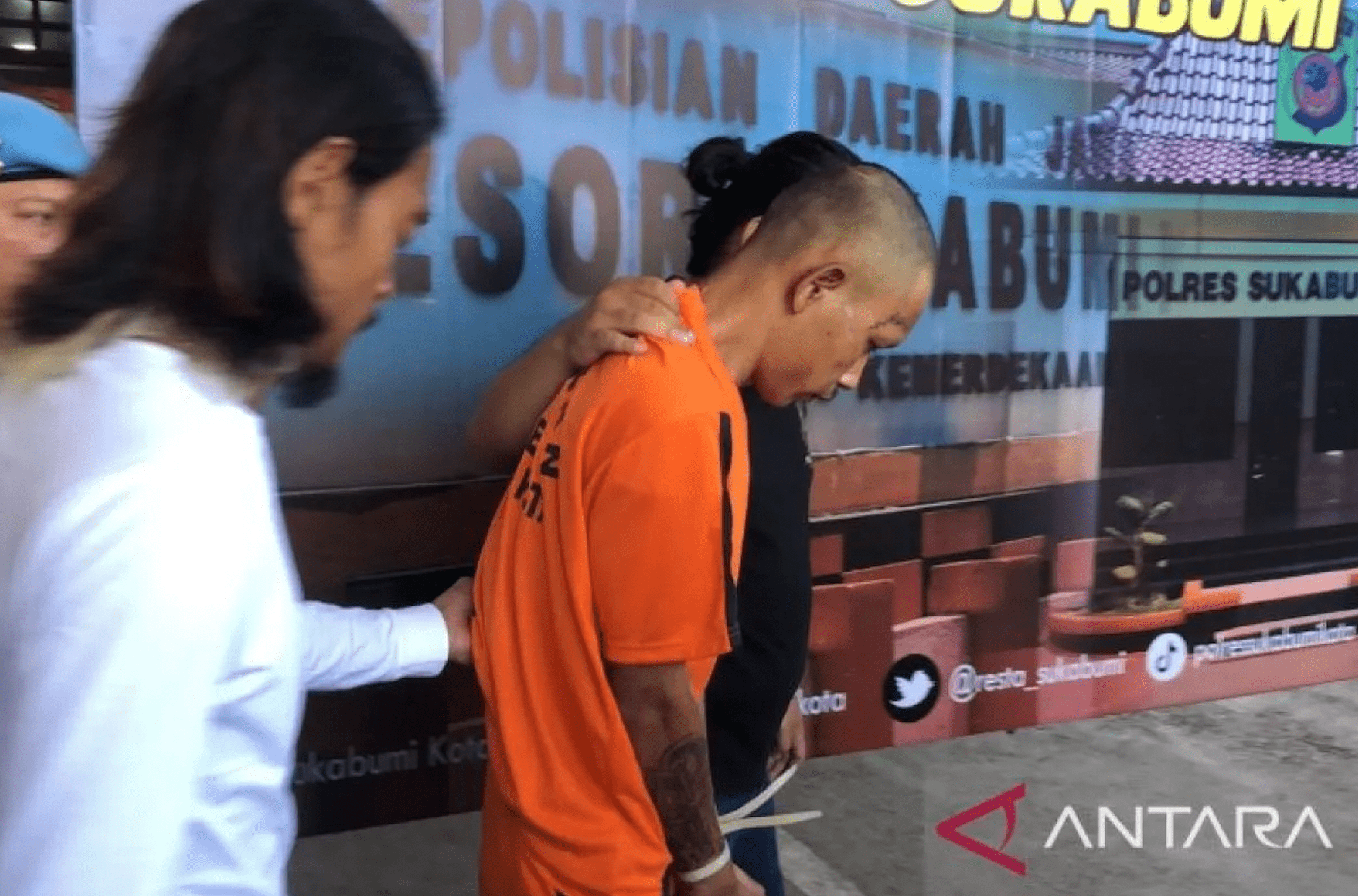 Anggota Geng Motor Grab on Road Terduga Pembunuh Pedagang Sukabumi Ditembak