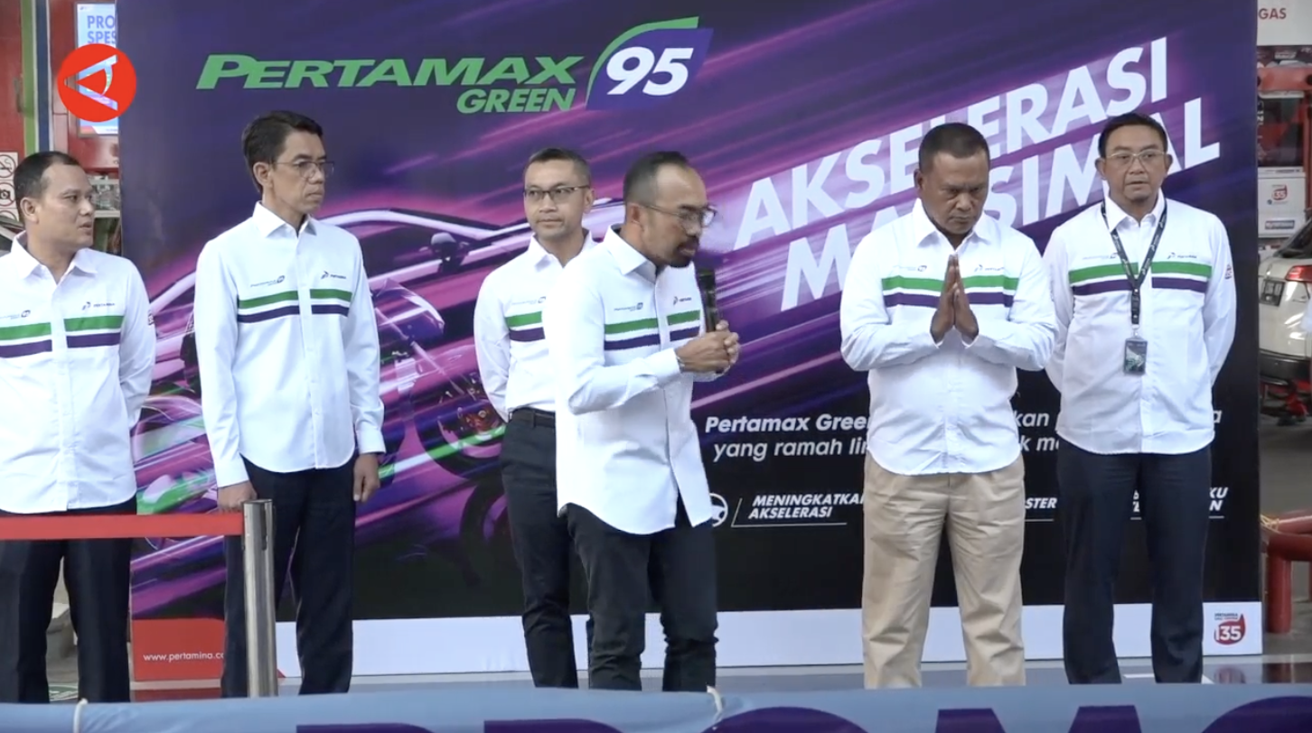 Acara Peluncuran BBM Pertamax Green 95 (Foto: Antaranews)
