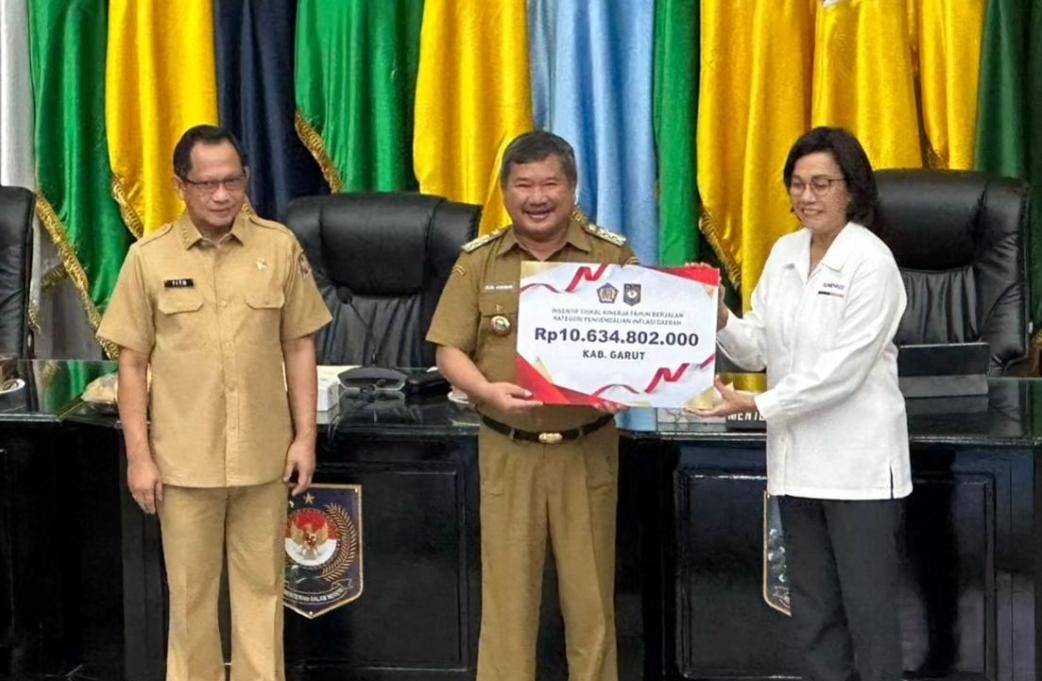 Garut Raih Penghargaan Pengendalian Inflasi Terbaik, Menkeu Kasih 'Hadiah' Rp10 Miliar