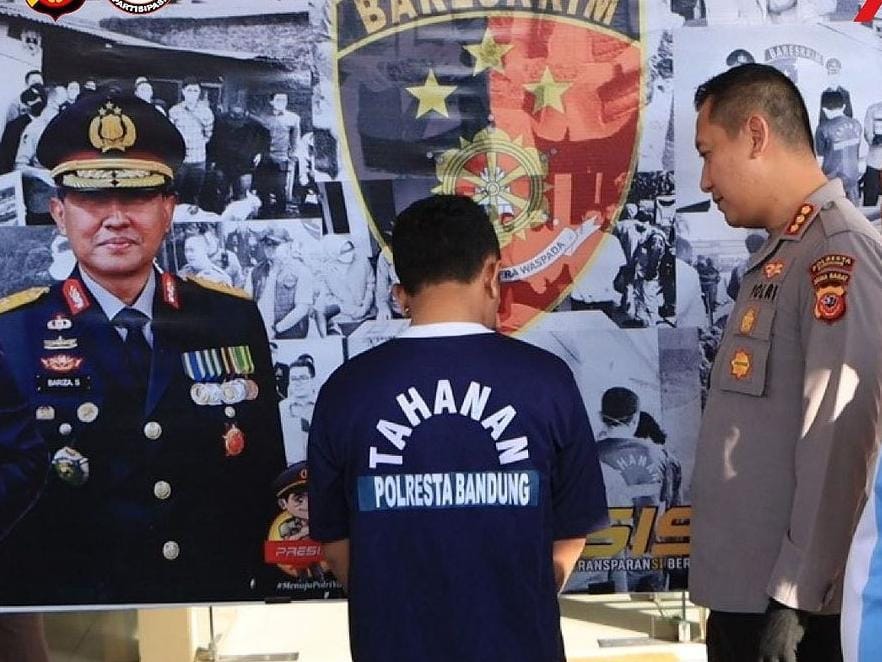 Pemalak Pedagang Nasi Goreng di Bandung Dibekuk Polisi