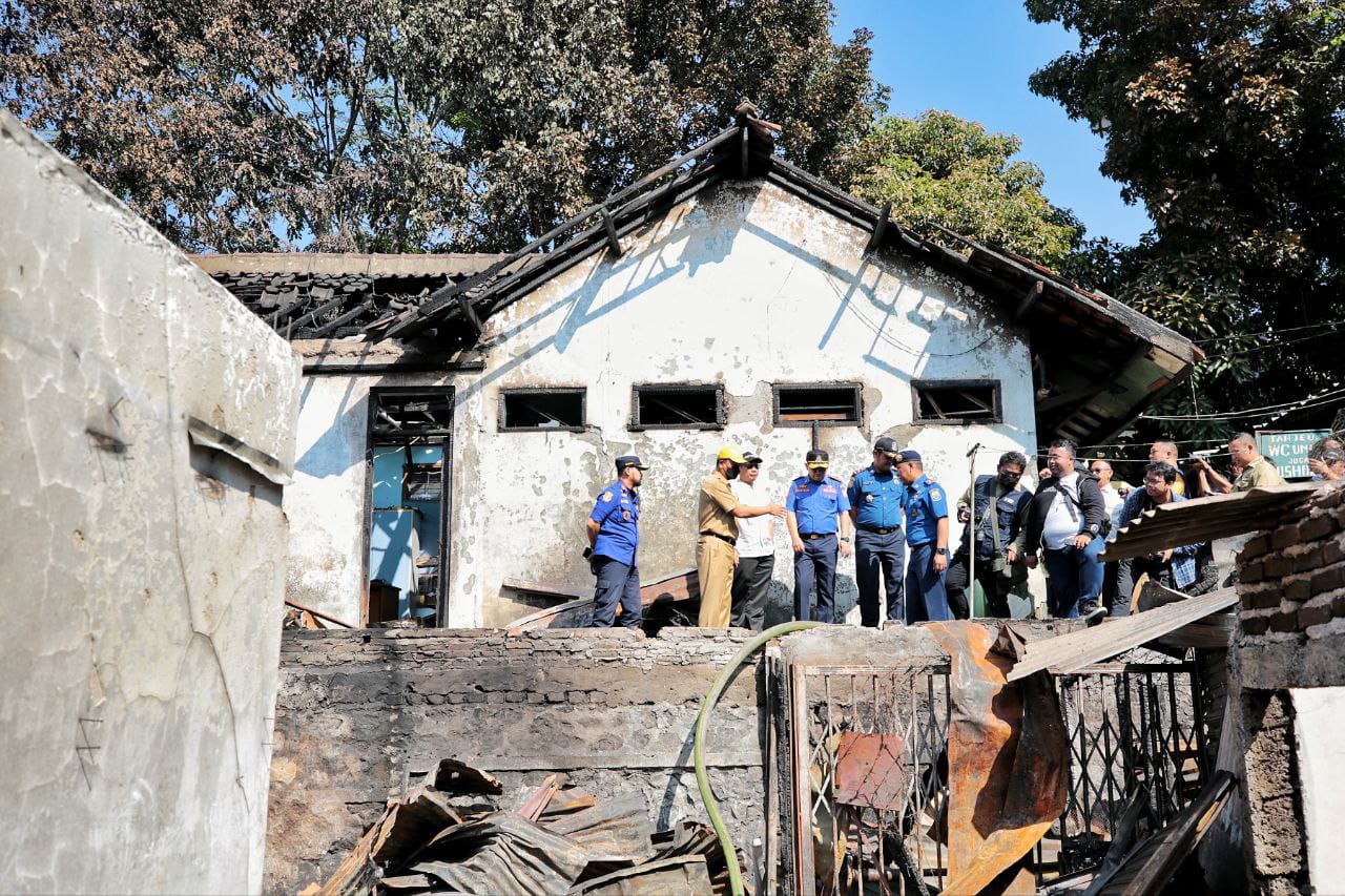 Perumda Pasar Juara Segera Renovasi Pasar Sadang Serang Usai Terbakar