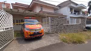 Rumah korban yang tewas diduga akibat racun di Cinere, Depok, Jawa Barat. Media Indonesia