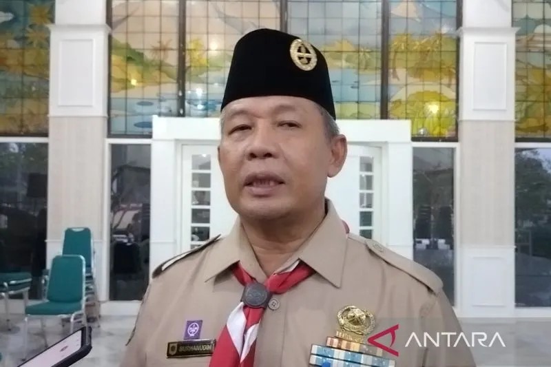 Sekretaris Daerah (Sekda) Kabupaten Bogor Burhanudin di Cibinong, Bogor, Jawa Barat. ANTARA/M Fikri Setiawan