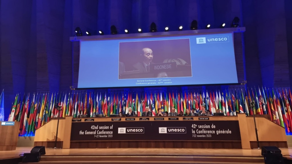 Bahasa Indonesia Resmi Menjadi Bahasa Konferensi UNESCO